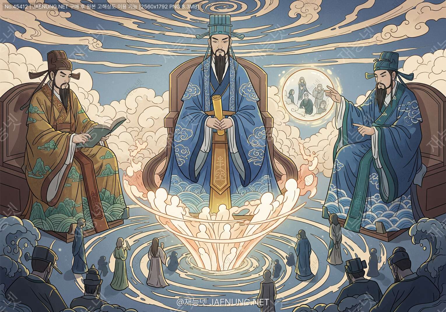 콘텐츠 대표 이미지 - ⚖️ 삼관대제의 심판: 천관·지관·수관의 복록죄복 🏛️