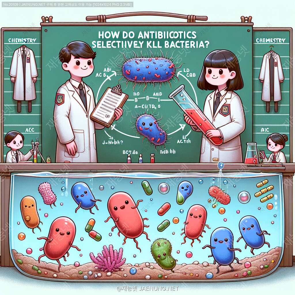 콘텐츠 대표 이미지 - 🦠 항생제는 어떻게 세균만 골라서 죽일 수 있을까?