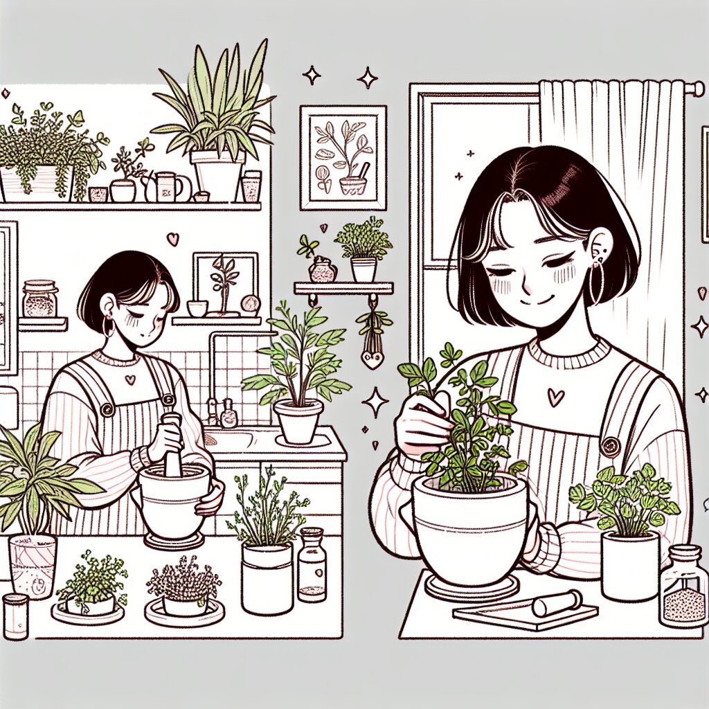 콘텐츠 대표 이미지 - 🌿 집에서 키우기 좋은 허브 식물과 활용법 🌿