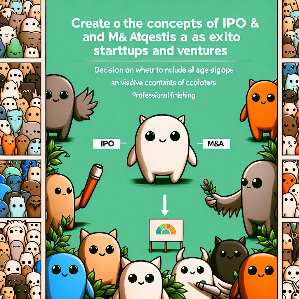 콘텐츠 대표 이미지 - 🚀 IPO vs M&A: 스타트업의 운명을 바꾸는 두 가지 출구 전략, 어느 쪽이 더 좋을까?