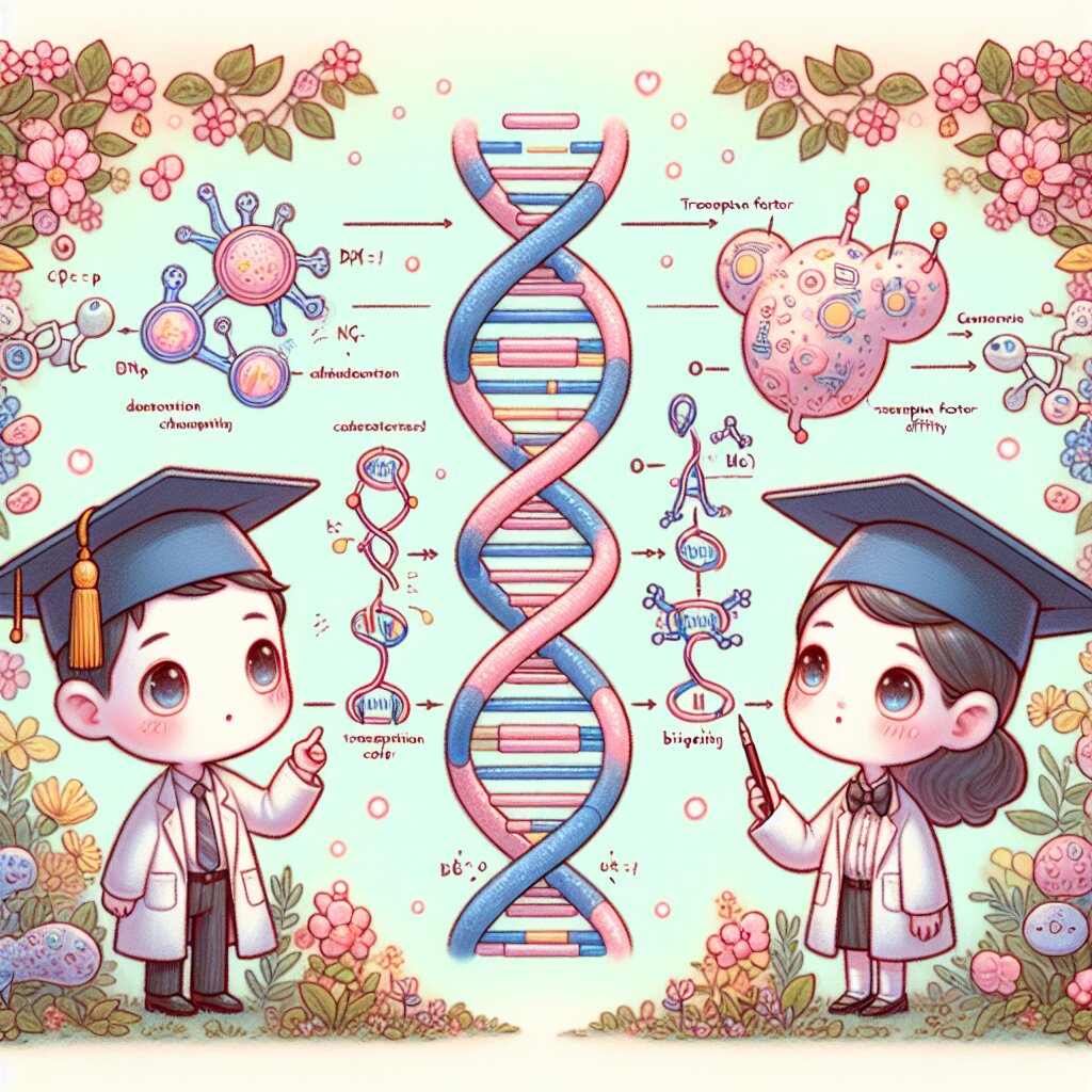 콘텐츠 대표 이미지 - DNA 굽힘 특성과 전사 인자 결합 친화도의 관계 🧬🔬