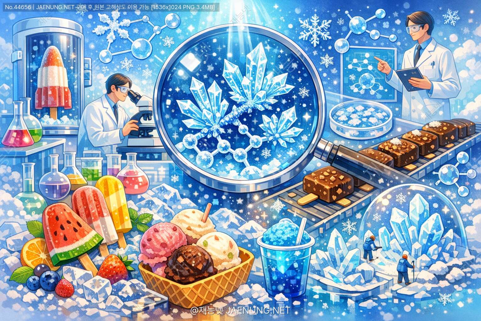 콘텐츠 대표 이미지 - ❄️ 빙과 얼음결정 성장의 비밀 🧊