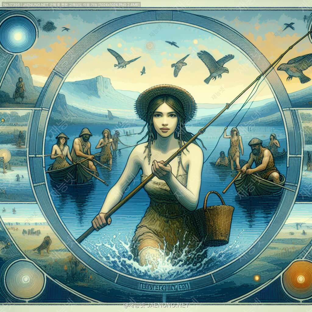 콘텐츠 대표 이미지 - 🌊 중석기 시대의 어로 기술: 원시인들의 물고기 사냥 이야기 🐟