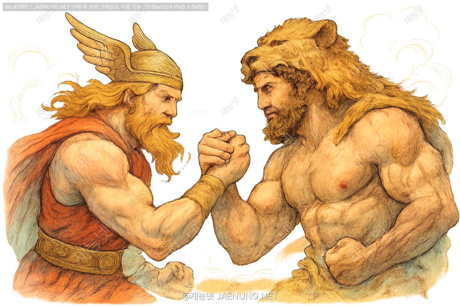 콘텐츠 대표 이미지 - ⚡ 모디 VS 헤라클레스: 북유럽과 그리스 신화 최강 힘의 신들 근력 대결 💪