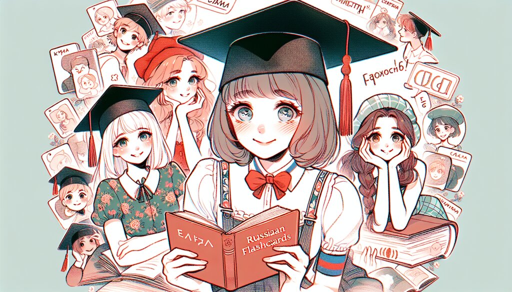 콘텐츠 대표 이미지 - 러시아어 학습을 위한 플래시카드 활용법 🇷🇺📚