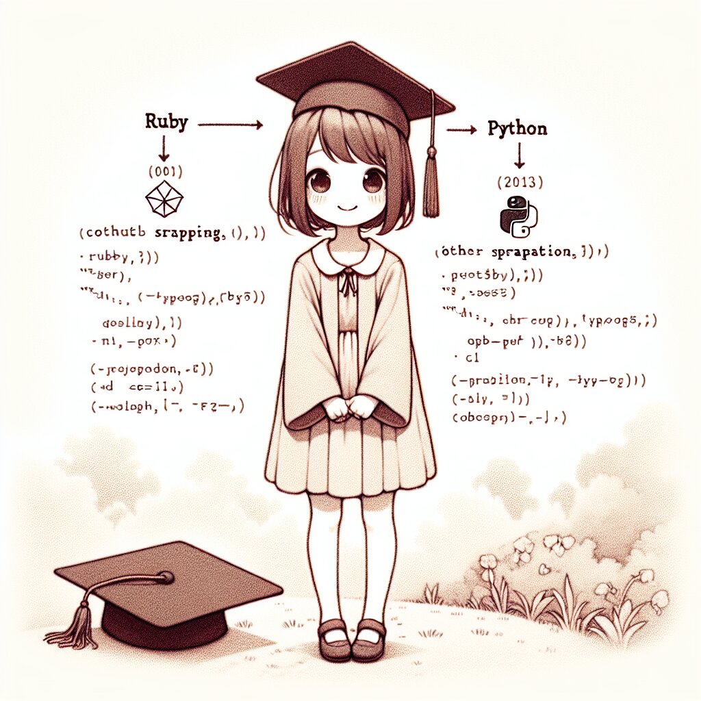 콘텐츠 대표 이미지 - 루비 vs 파이썬: 웹 스크래핑 작업의 효율성 대결 🏆
