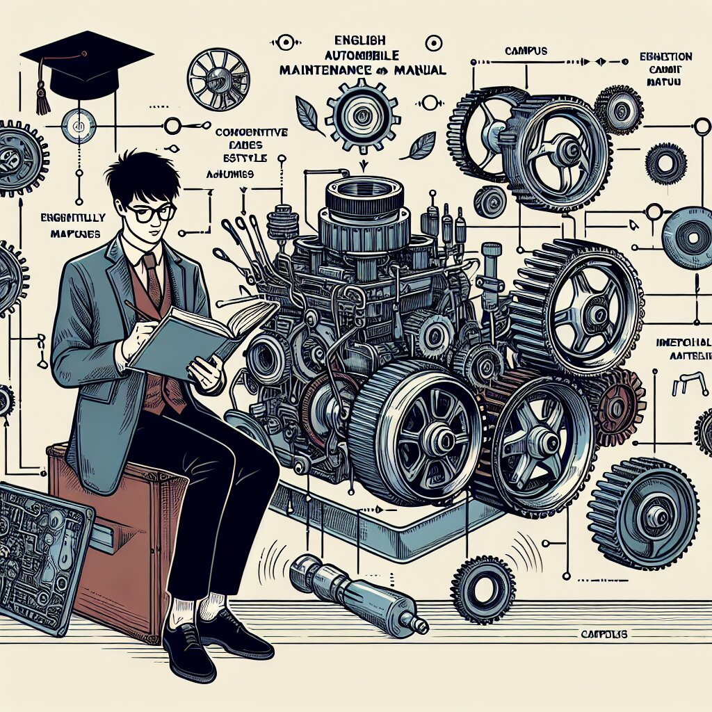 🚗 영어 자동차 정비 매뉴얼로 기계 부품과 동작 표현 학습 🔧