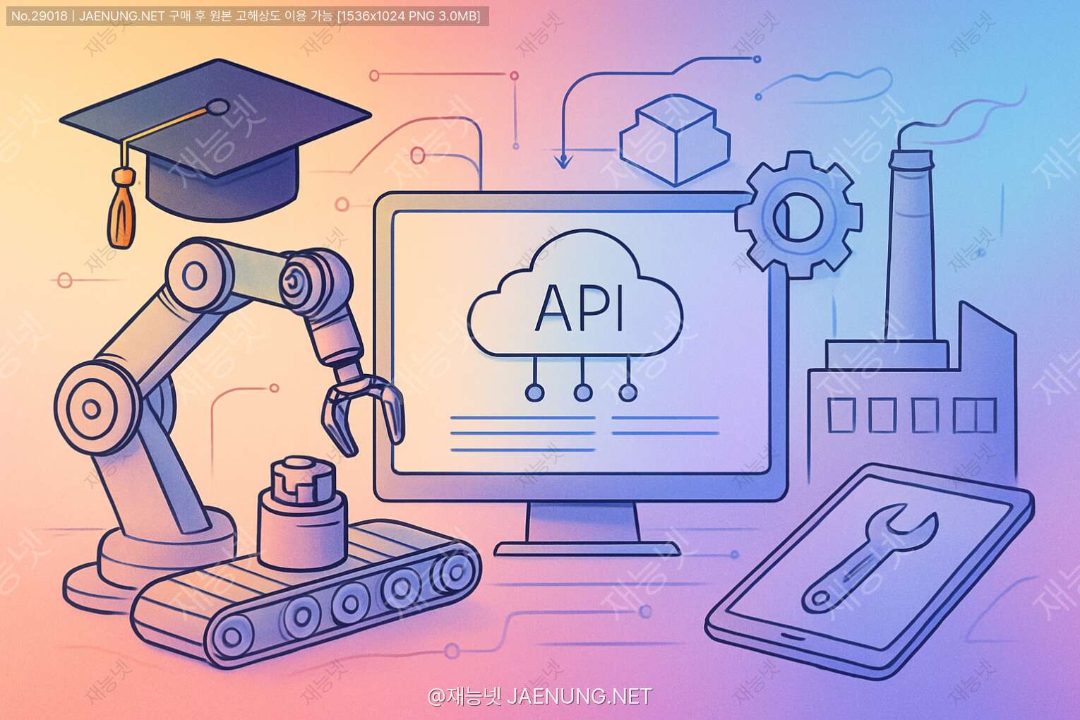 콘텐츠 대표 이미지 - 디지털 제조 플랫폼: API 기반 생산 서비스 통합