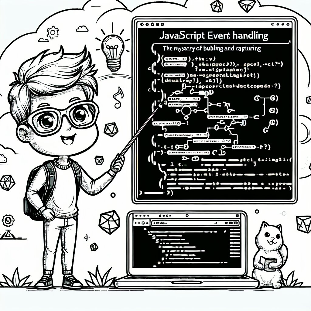 자바스크립트 이벤트 처리: 이벤트 버블링과 캡처링의 비밀 🎭🔍