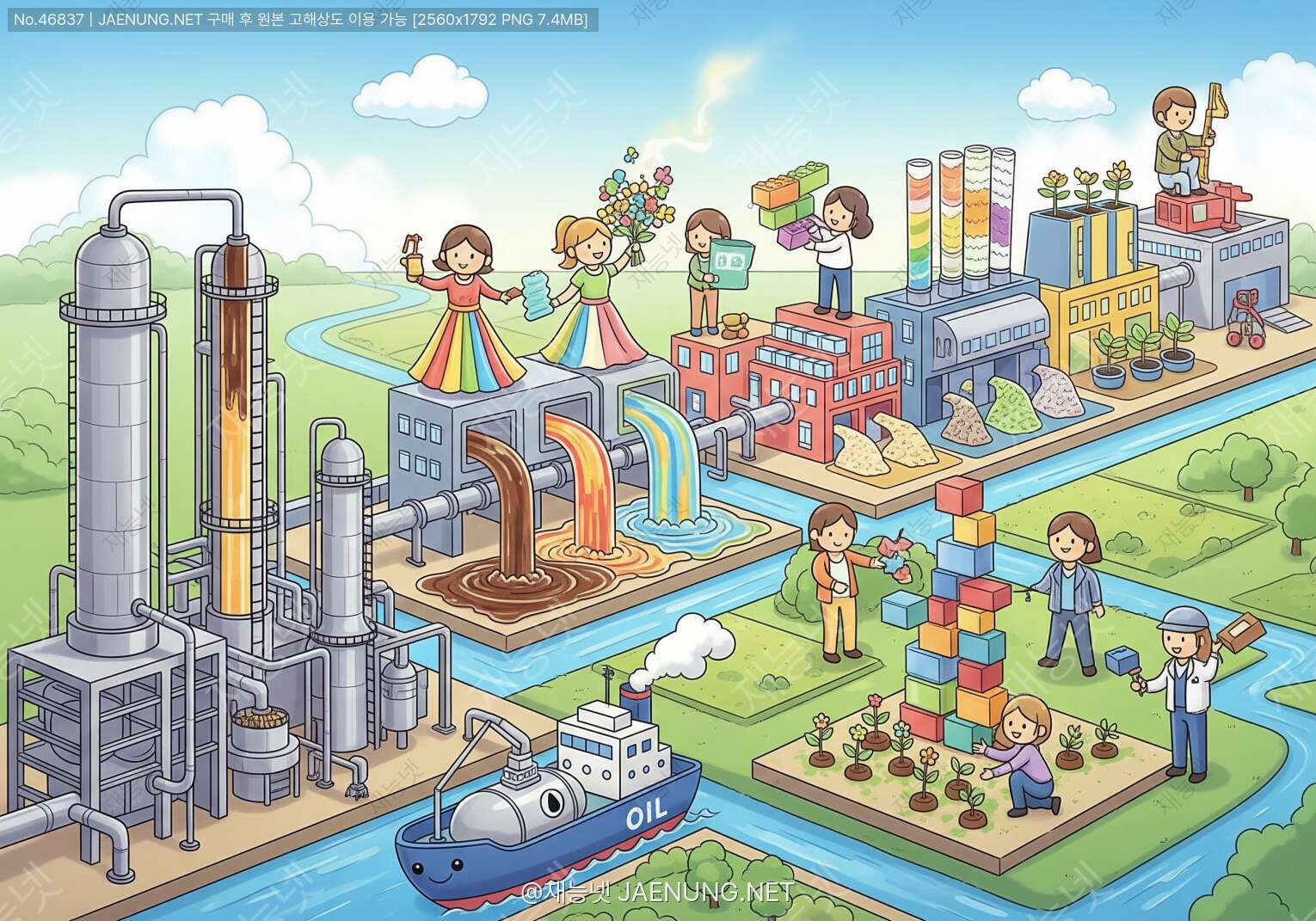 석유화학의 모든 것 🛢️ — 석유 정제부터 석유화학 제품의 생산과 응용까지 완전 정복!