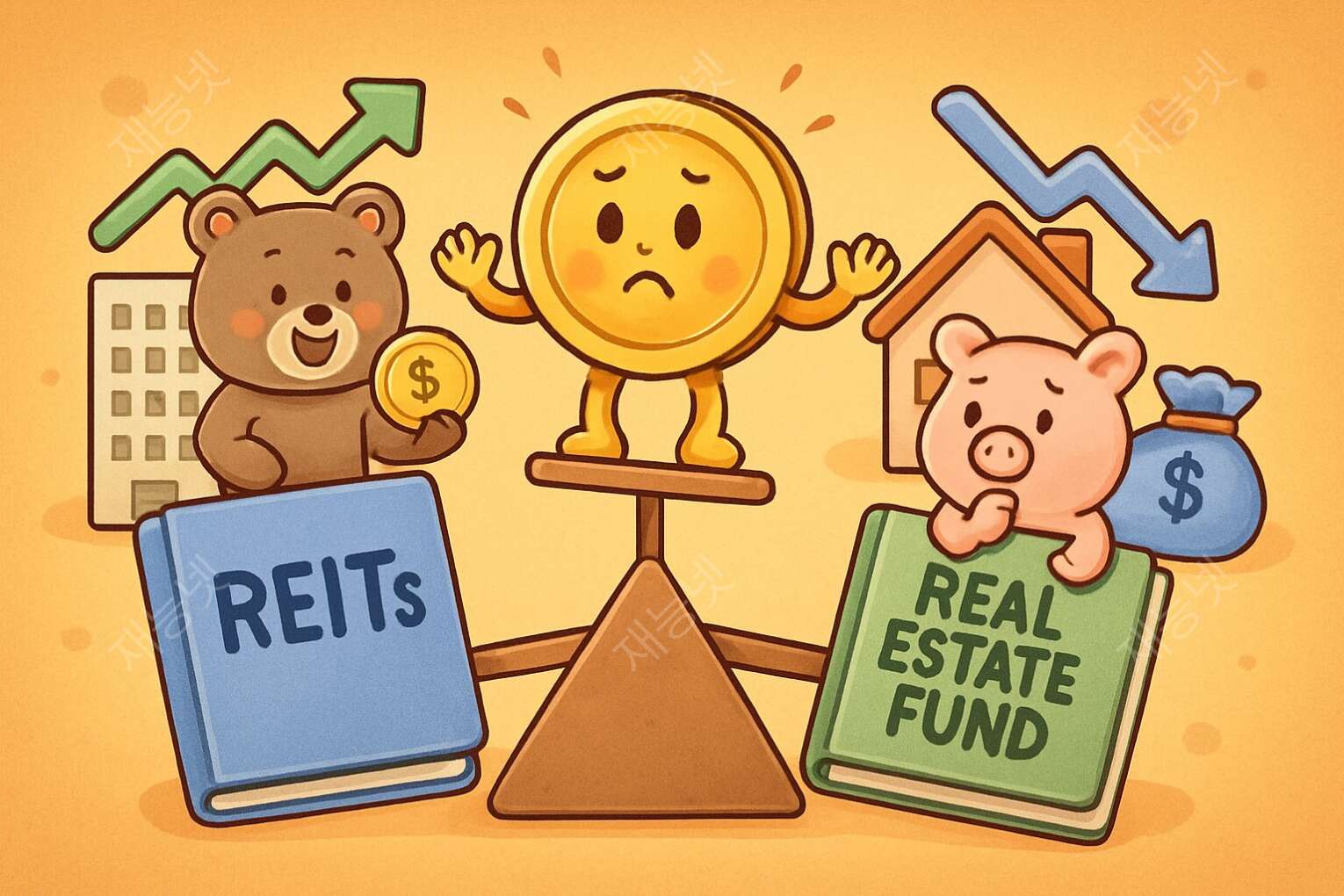 국내 상장 리츠 vs 비상장 부동산 펀드 - 유동성과 수익성 완전 분석! 어디에 투자할까? 💰