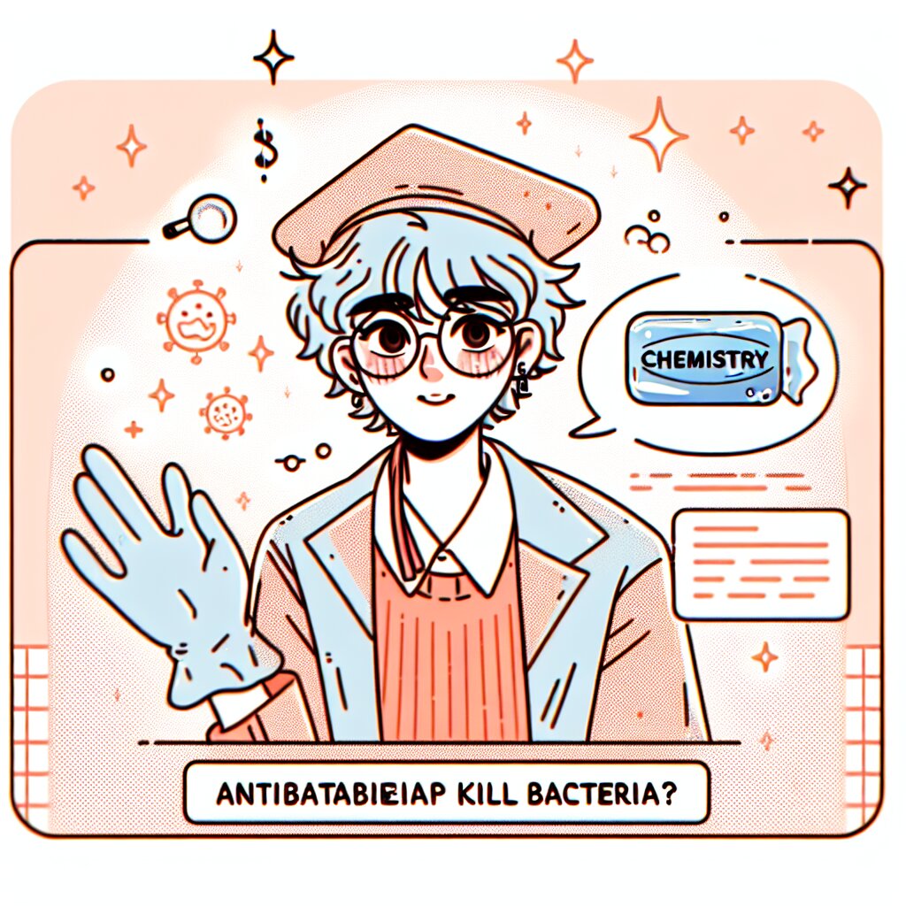 콘텐츠 대표 이미지 - 🧫 항균 비누는 어떻게 세균을 죽일 수 있을까? 🦠