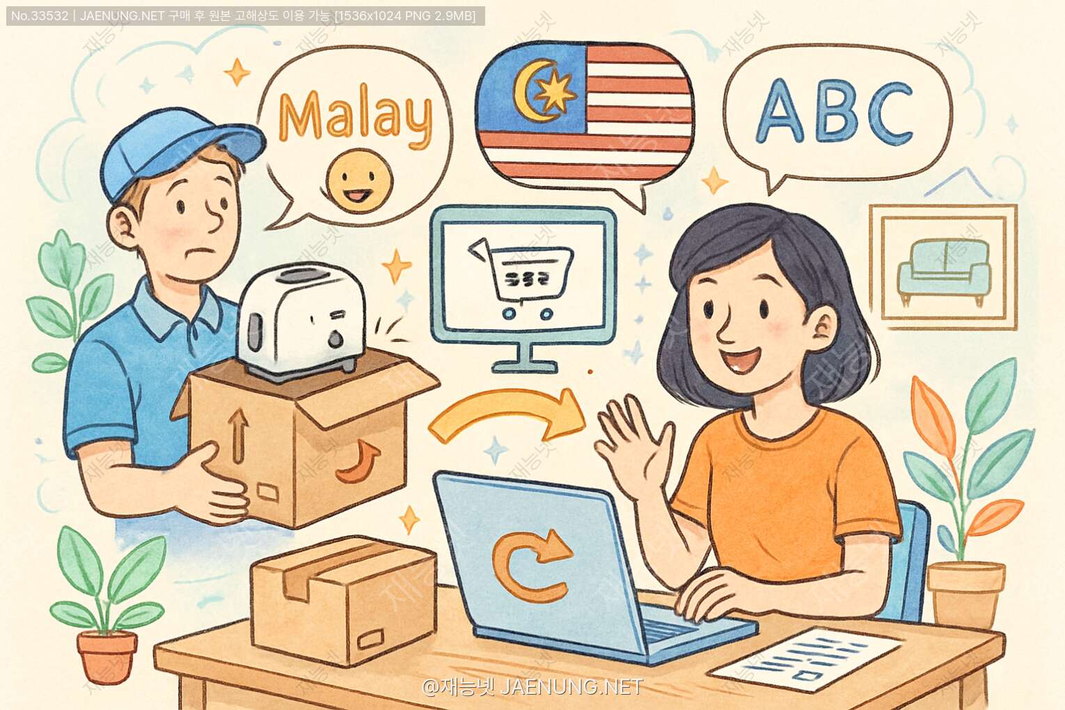 콘텐츠 대표 이미지 - 말레이시아 직구, 반품&A/S 요청? 이젠 쫄지마! 🇲🇾