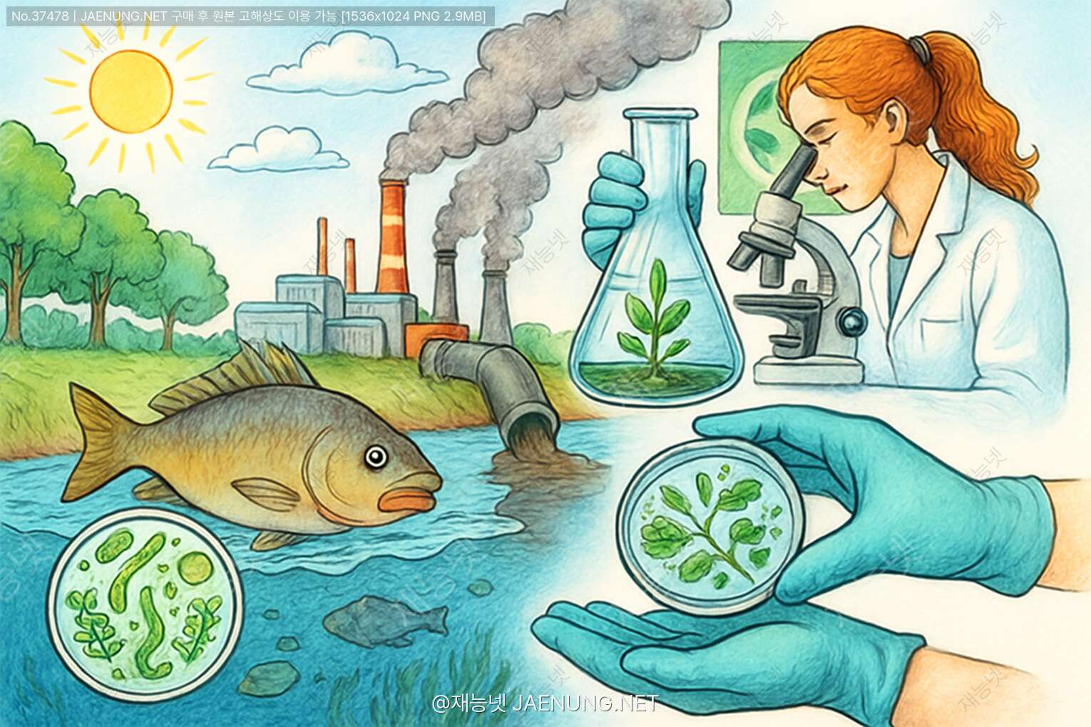 🌿 환경생물학과 환경 오염이 생물에 미치는 영향 및 생물학적 정화 기술의 모든 것 🔬