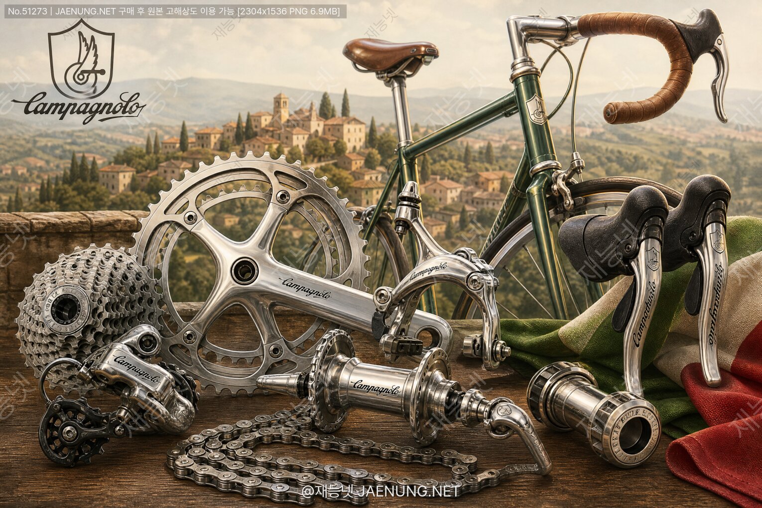 콘텐츠 대표 이미지 - 캄파뇰로(Campagnolo) — 1933년부터 이어진이탈리아 자전거 부품의 위대한 전통