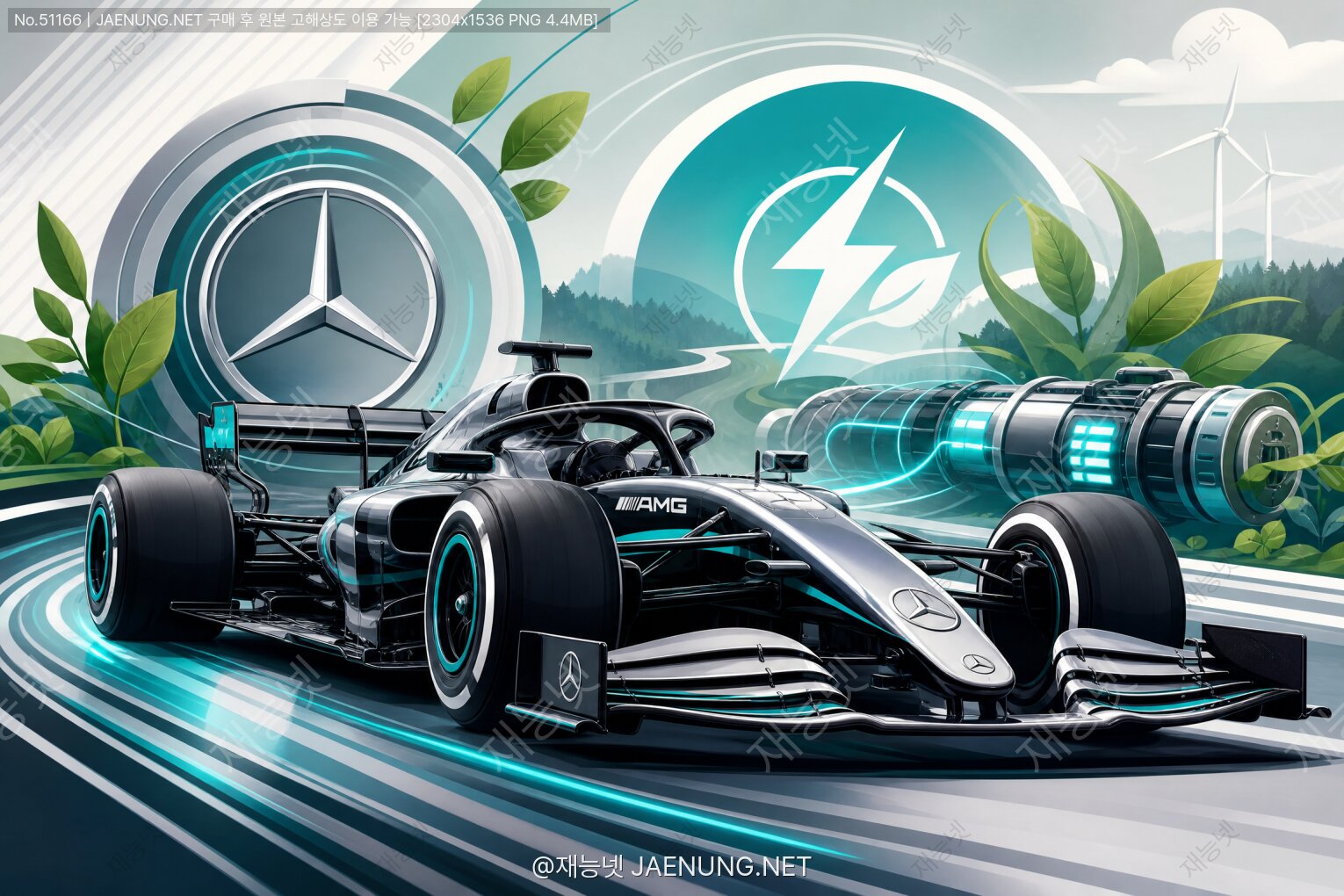 콘텐츠 대표 이미지 - 메르세데스 AMG F1 팀, 2014년 하이브리드 시대가 열리며 시작된 역사적 지배의 기록