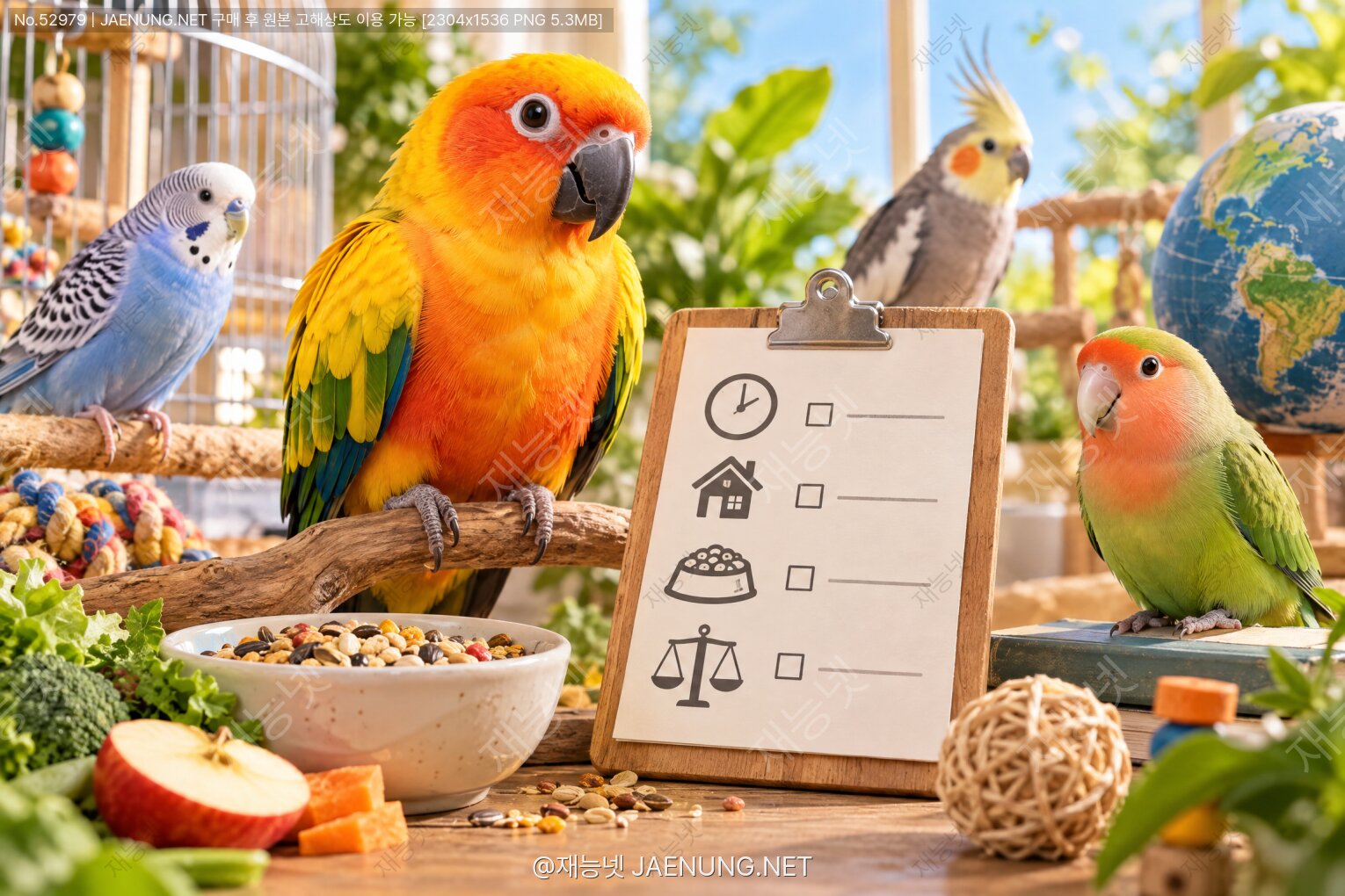 콘텐츠 대표 이미지 - 🦜 조류 입양 전 필수 체크리스트: 수명·환경·식단·법규까지 미리 확인할 것들