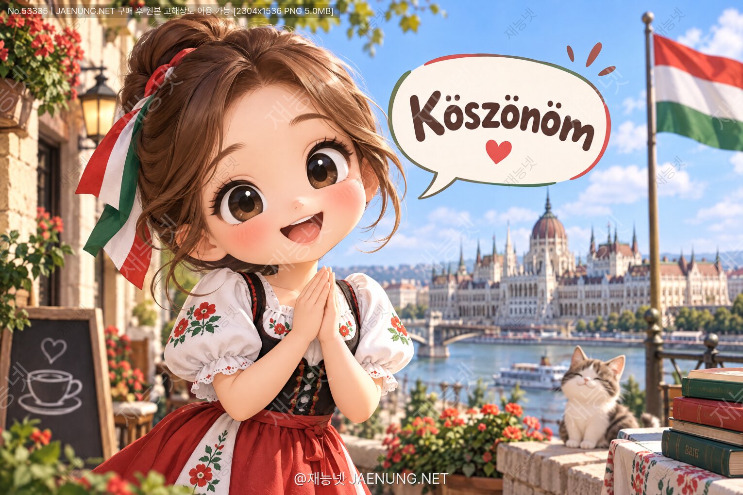 콘텐츠 대표 이미지 - 헝가리어 ‘쾨쇠뇜(Köszönöm)’ 발음 연습: 감사 인사 한마디로 익히는 모음 ö·자음 sz·첫음절 강세