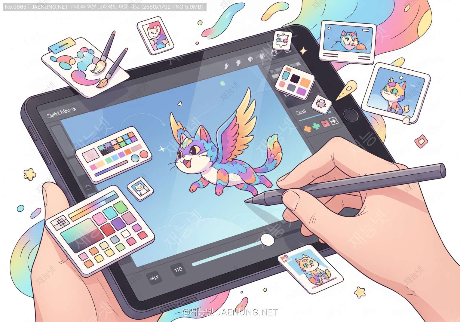 콘텐츠 대표 이미지 - Autodesk Sketchbook: 모바일 기기에서의 2D 애니메이션 작업 🎨✨
