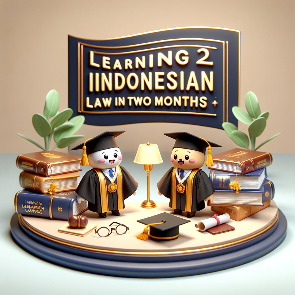 2개월 속성! 인도네시아어 법률 문서 번역 전문가 되는 완벽 로드맵 📚⚖️