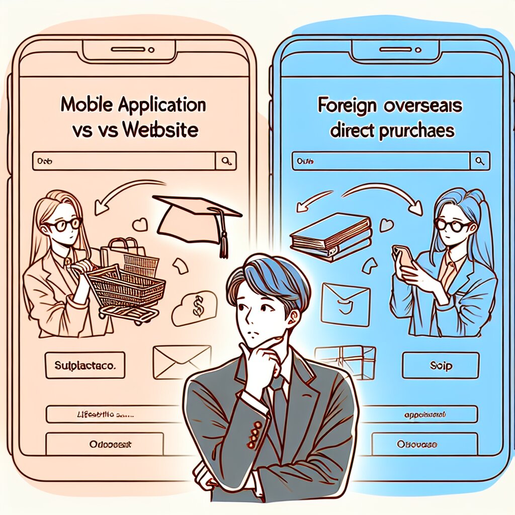 콘텐츠 대표 이미지 - 📱 앱 VS 웹사이트: 해외직구 시 어느 쪽이 더 편리할까? 🌍