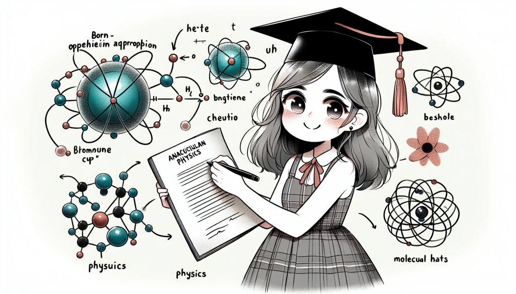 본-오펜하이머 근사와 분자 물리학의 세계로 떠나는 여행 🚀🔬