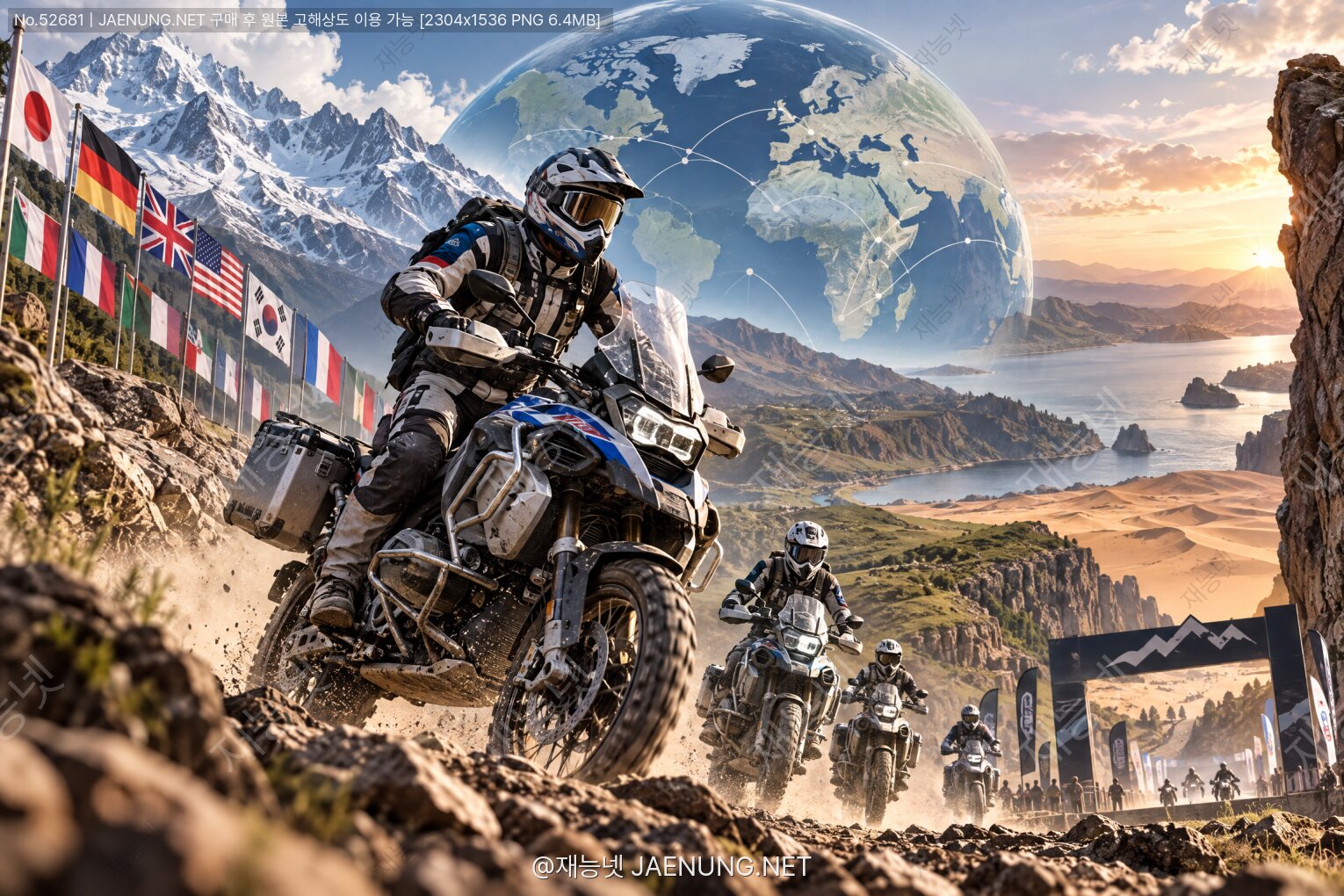 콘텐츠 대표 이미지 - BMW GS 트로피, 어드벤처 라이더의 세계 올림픽이라 불리는 국가대표 경쟁의 구조와 역사
