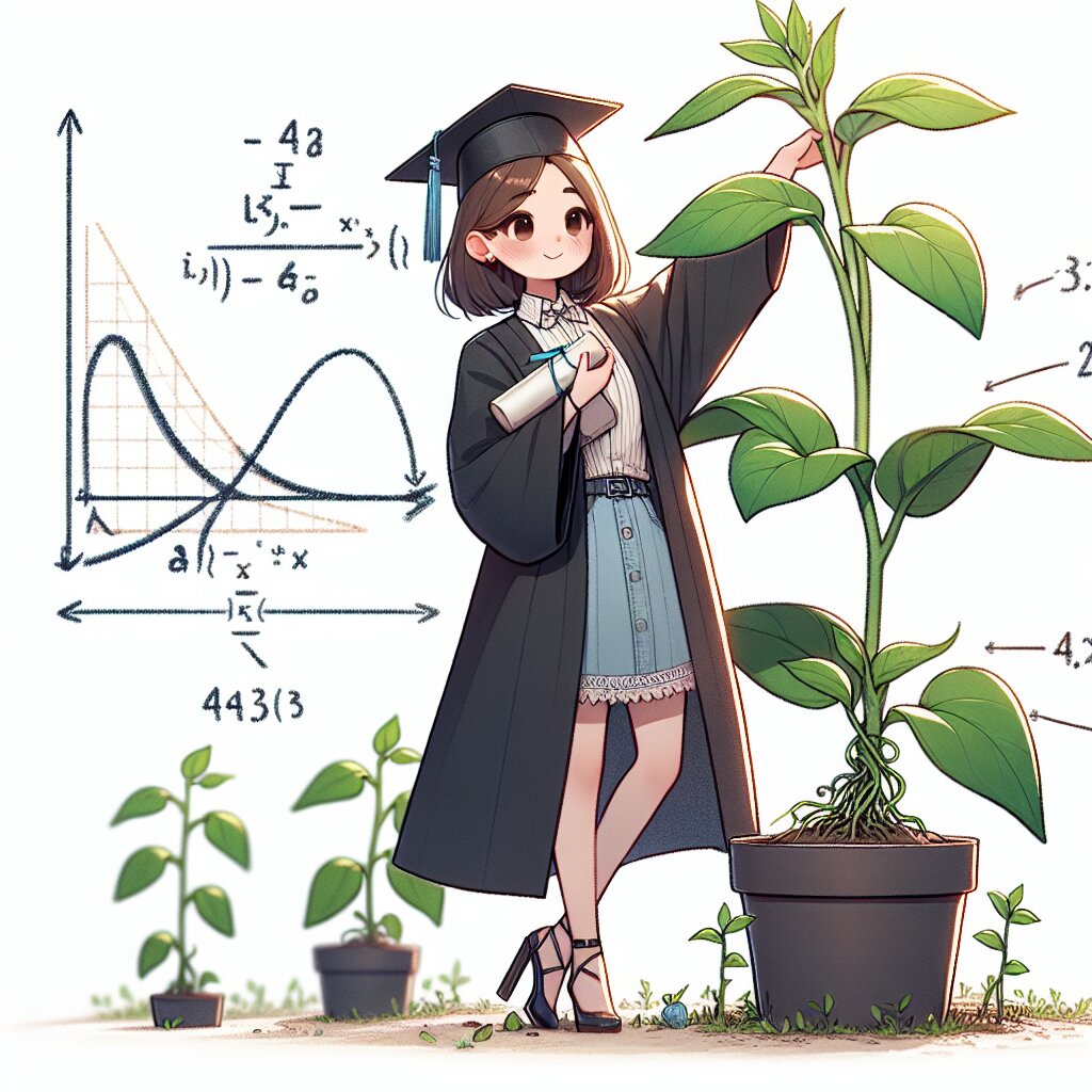 콘텐츠 대표 이미지 - 🌱 식물의 성장 속도를 미적분학으로 모델링하기 🧮