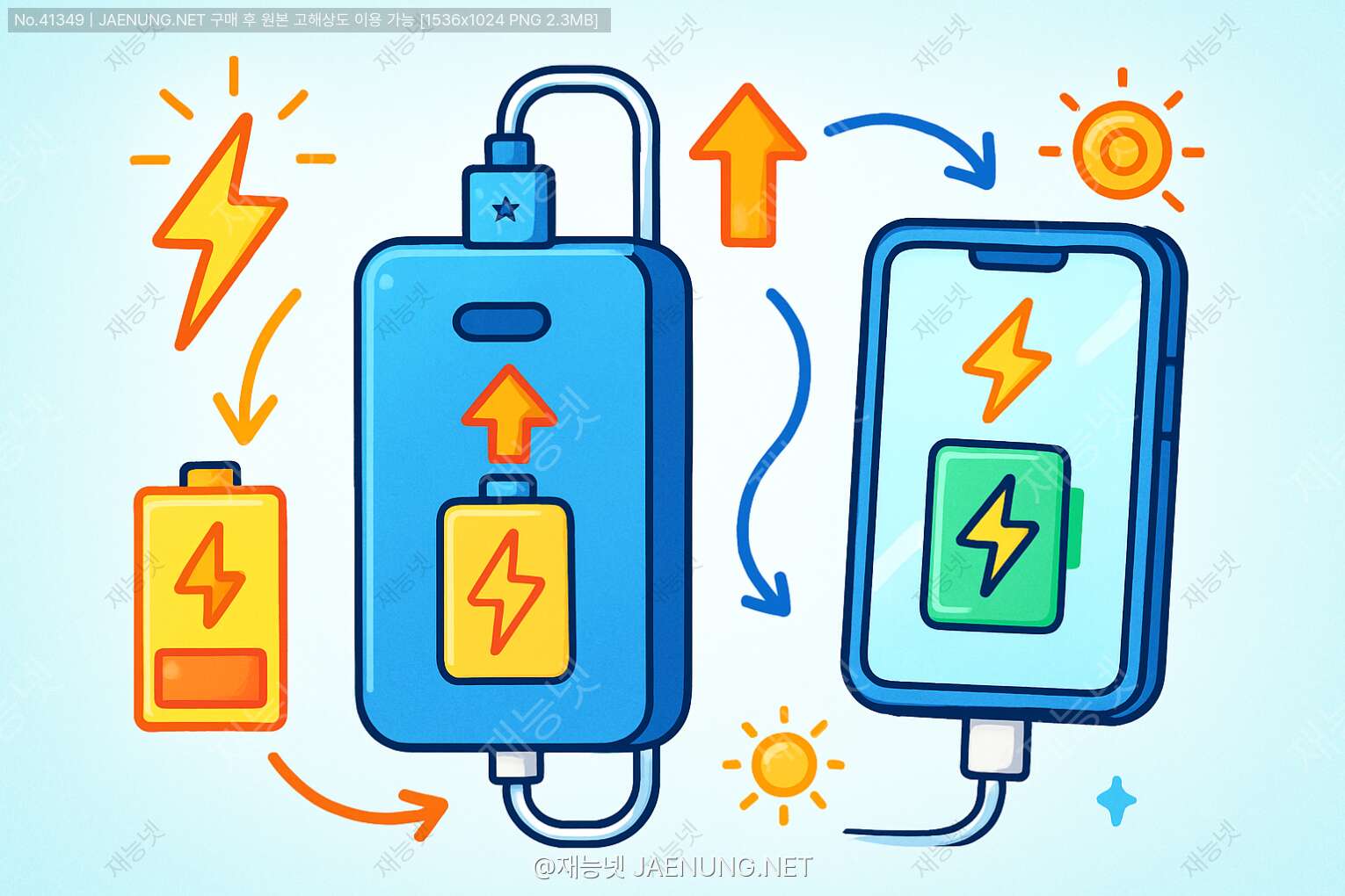 콘텐츠 대표 이미지 - ⚡ 휴대용 보조배터리의 충전 및 방전 원리 🔋