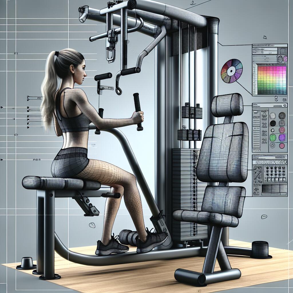 콘텐츠 대표 이미지 - 가상 스포츠 훈련을 위한 3D 운동 장비 모델링 🏋️‍♂️🎮