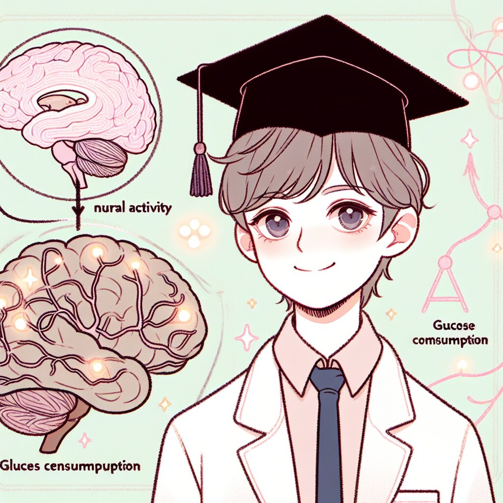 뇌의 에너지 대사: 신경 활동과 포도당 소비의 관계 🧠💡