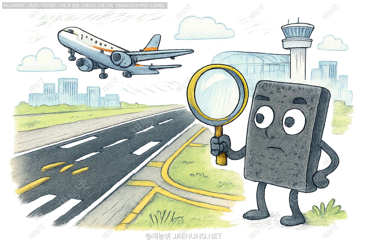 콘텐츠 대표 이미지 - ✈️ 공항 활주로는 왜 새까만 아스팔트를 쓸까? 🛫