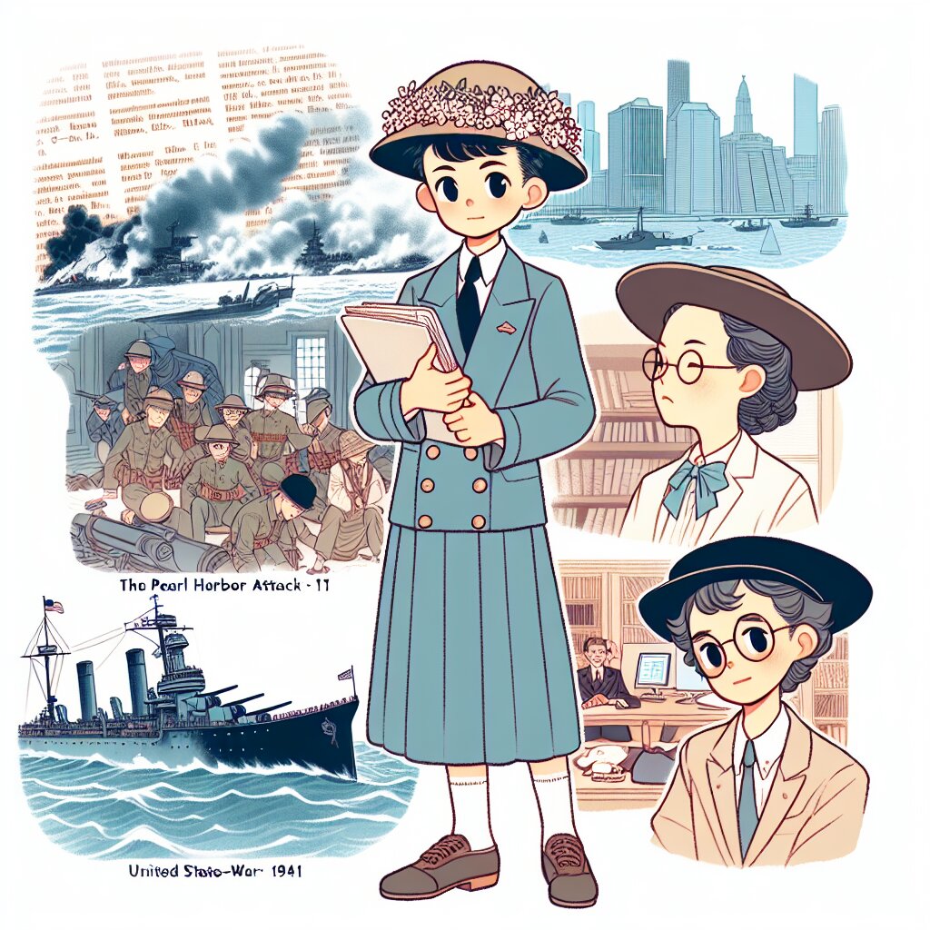 콘텐츠 대표 이미지 - 진주만 기습: 미국의 제2차 세계대전 참전 (1941) 🇺🇸💥🇯🇵