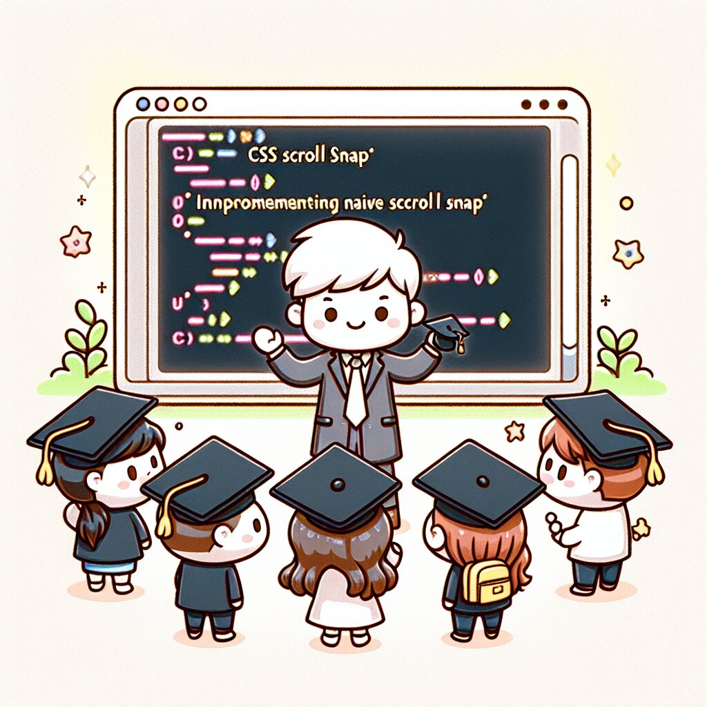 콘텐츠 대표 이미지 - CSS Scroll Snap: 네이티브 스크롤 스냅 구현하기 🚀