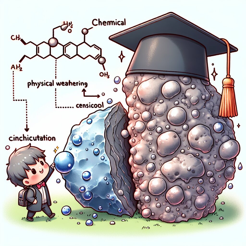 콘텐츠 대표 이미지 - 🧪 화학적 풍화 vs 🔨 물리적 풍화: 암석 분해의 메커니즘