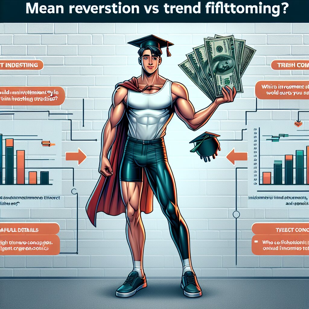 평균 회귀 vs 추세 추종 전략: 어떤 투자 방식이 너의 스타일에 맞을까? 💰 승률과 손익비 완전정복!