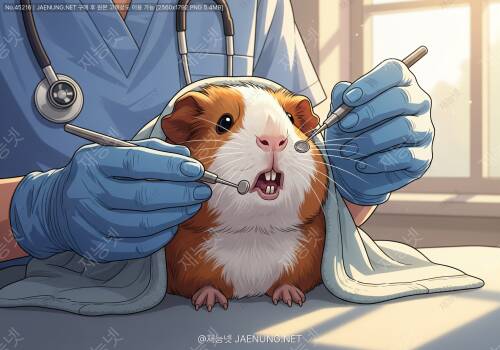 🐹 기니피그 이빨 관리법 완벽 가이드