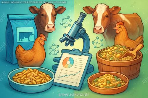 배합사료 vs 자가배합 - 영양소 정밀도의 모든 것! 과학적 비교 분석