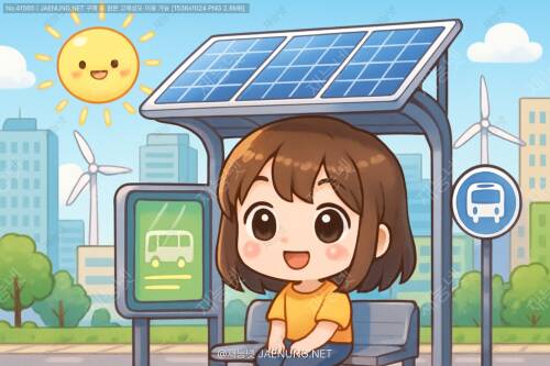 ☀️ 스마트정류장의 태양광 자가발전 구조: 도시를 밝히는 친환경 에너지 혁명 🚌