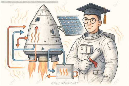 우주선의 열 관리 시스템: 극한의 환경에서 생존하는 기술적 비밀 🚀