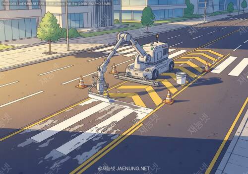 🛣️ 도로 노면표시 도색 유지관리 시스템: 안전한 도로를 위한 스마트 인프라 기술