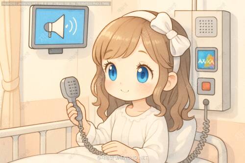🏥 병실 내 방송·비상통신 시스템 구조