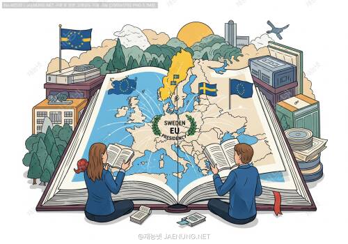 🌍 스웨덴어로 읽는 EU 의장국과 외교 정책 — 언어로 풀어보는 유럽 정치의 세계