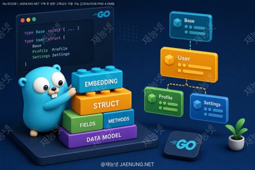 🏗️ Go언어 구조체(Struct)와 임베딩(Embedding)을 활용한효율적 데이터 모델링 완전 정복 가이드