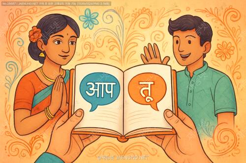 힌디어의 존댓말과 반말 구분: 문화와 언어의 교차점 🇮🇳 ✨