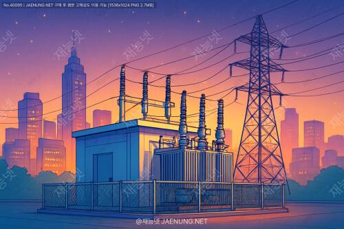 ⚡ 변전소는 왜 외벽이 낮고 개방적일까? 🏗️