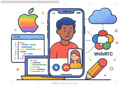 iOS 앱 실시간 영상 통화 구현: WebRTC 활용 🎥📱🌐
