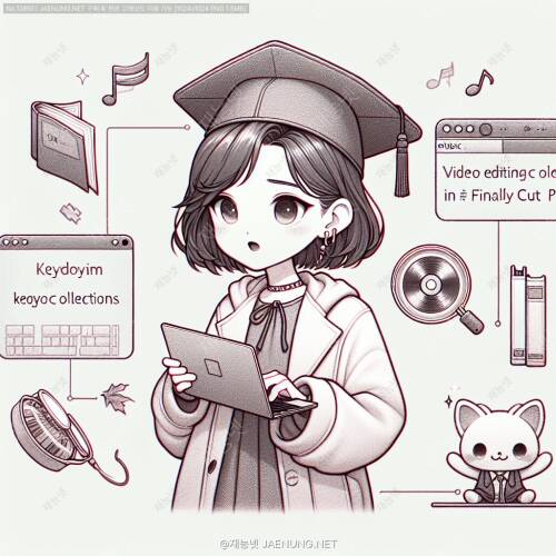 파이널 컷 프로 X 키워드 컬렉션 활용 꿀팁 🎬✨
