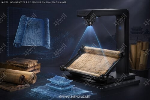 🖨️ 고문서와 두루마리의 디지털 부활! 3D 스캐닝 기술로 역사를 지키자 🖨️