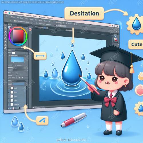 🌊 포토샵으로 생생한 물방울 효과 만들기 완전정복 튜토리얼 🌊